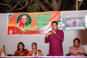 সুফি ফারুক এর আমন্ত্রণে পান্টি বাজারের অনুষ্ঠানে কথা বলছেন নওশীন নেহরিন মৌ