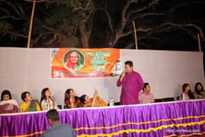 তারকাদের নিয়ে আয়োজিত অনুষ্ঠানে সভাপতির বক্তৃতায় সুফি ফারুক ইবনে আবুবকর