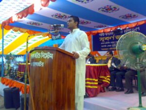 পান্টি স্কুলের সুবর্ণ জয়ন্তী উপলক্ষে আয়োজিত অনুষ্ঠানের অতিথি সুফি ফারুক ইবনে আবুবকর - ২৩-০২-২০০৮