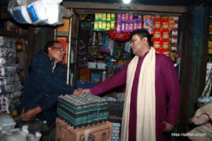 সুফি ফরুক এর গণসংযোগ, পান্টি বাজার - ১৯-০১-২০১৮