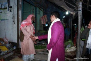 সুফি ফরুক এর গণসংযোগ, পান্টি বাজার - ১৯-০১-২০১৮