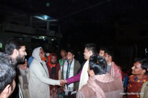 সুফি ফরুক এর গণসংযোগ, পান্টি বাজার - ১৯-০১-২০১৮