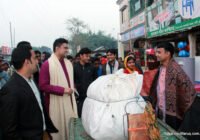 সুফি ফরুক এর গণসংযোগ, পান্টি বাজার - ১৯-০১-২০১৮