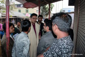 সুফি ফরুক এর গণসংযোগ, পান্টি বাজার - ১৯-০১-২০১৮