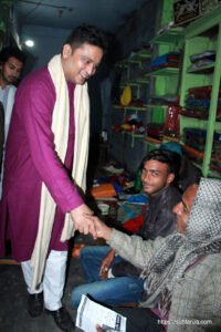 সুফি ফরুক এর গণসংযোগ, পান্টি বাজার - ১৯-০১-২০১৮