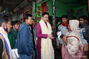 সুফি ফরুক এর গণসংযোগ, পান্টি বাজার - ১৯-০১-২০১৮