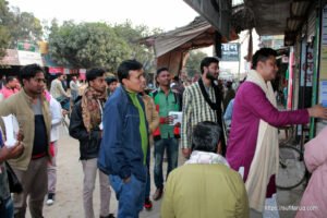 সুফি ফরুক এর গণসংযোগ, পান্টি বাজার - ১৯-০১-২০১৮