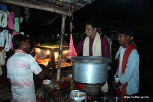 সুফি ফরুক এর গণসংযোগ, পান্টি বাজার - ১৯-০১-২০১৮