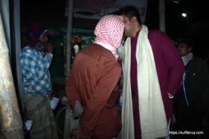 সুফি ফরুক এর গণসংযোগ, পান্টি বাজার - ১৯-০১-২০১৮