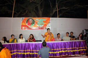 সুফি ফারুক এর আমন্ত্রণে পান্টি বাজারের অনুষ্ঠানে কথা বলছেন অভিনেত্রী তানভিন সুইটি