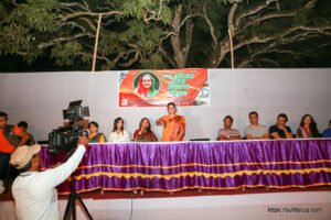 সুফি ফারুক এর আমন্ত্রণে পান্টি বাজারের অনুষ্ঠানে কথা বলছেন অভিনেত্রী তানভিন সুইটি