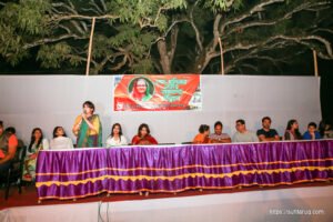 সুফি ফারুক এর আমন্ত্রণে পান্টি বাজারের অনুষ্ঠানে কথা বলছেন অভিনেত্রী তারিন জাহান