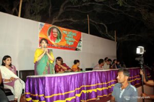 সুফি ফারুক এর আমন্ত্রণে পান্টি বাজারের অনুষ্ঠানে কথা বলছেন অভিনেত্রী তারিন জাহান