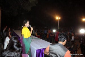 সুফি ফারুক এর আমন্ত্রণে পান্টি বাজারের অনুষ্ঠানে কথা বলছেন অভিনেত্রী তারিন জাহান