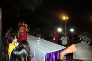 সুফি ফারুক এর আমন্ত্রণে পান্টি বাজারের অনুষ্ঠানে কথা বলছেন নওশীন নেহরিন মৌ