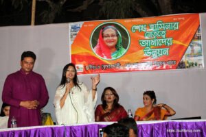 সুফি ফারুক এর আমন্ত্রণে পান্টি বাজারের অনুষ্ঠানে কথা বলছেন নির্মাতা মুনা চৌধুরী