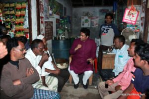 সুফি ফারুকের গণসংযোগ, নিদেন বাজার, যদুবয়রা ইউনিয়ন - ০১-১১-২০১৭