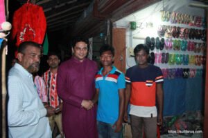 সুফি ফারুকের গণসংযোগ, নিদেন বাজার, যদুবয়রা ইউনিয়ন - ০১-১১-২০১৭