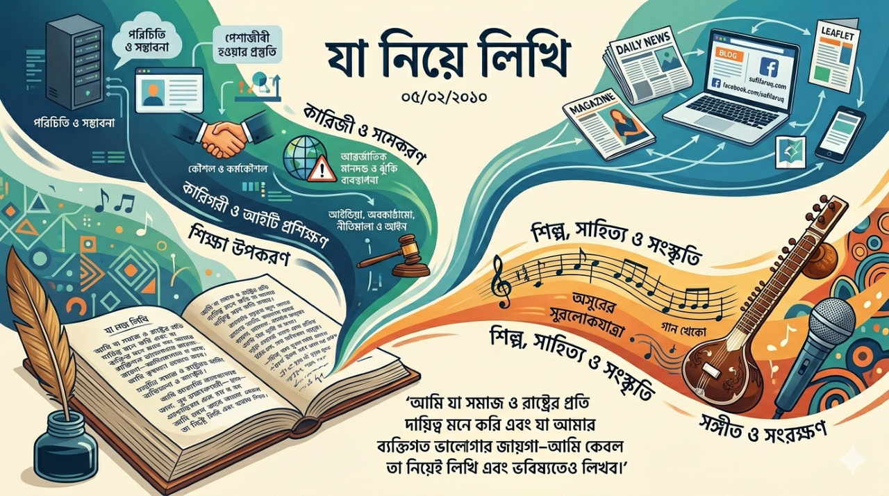 যা নিয়ে লিখি