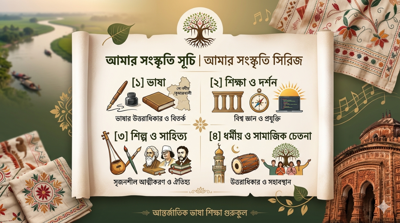 আমার সংস্কৃতি সিরিজ সূচি