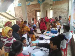 হেলথ ক্যাম্প - সুফি ফারুক ইবনে আবুবকরের কর্মসূচি, বাঁশগ্রাম হেলথ ক্যাম্প | Health Camp Banshgram