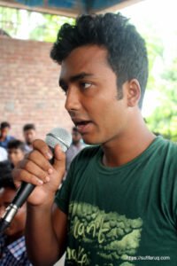 অন্নপূর্ণায় সামাজিক গণমাধ্যম প্রচার কর্মীদের মিলন মেলায় কর্মীদের বক্তৃতা, ২৭-০৬-২০১৭