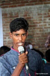 অন্নপূর্ণায় সামাজিক গণমাধ্যম প্রচার কর্মীদের মিলন মেলায় কর্মীদের বক্তৃতা, ২৭-০৬-২০১৭