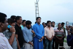 সিসি ক্যামেরা উদ্বোধন করলেন সুফি ফারুক