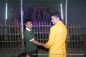 খোকসা উপজেলার, ওসমানপুর ইউনিয়নের, ওসমানপুর সার্বজনীন শ্রী শ্রী দুর্গা মন্দির পরিদর্শন ও শুভেচ্ছা বিনিময়- ০৭.০৯.২০১৭