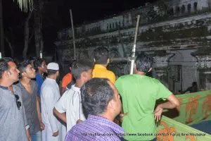 খোকসা উপজেলার, ওসমানপুর ইউনিয়নের, ওসমানপুর সার্বজনীন শ্রী শ্রী দুর্গা মন্দির পরিদর্শন ও শুভেচ্ছা বিনিময়- ০৭.০৯.২০১৭