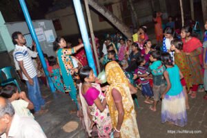 ধল নগর শ্রী শ্রী দুর্গা মন্দির পরিদর্শন ও শুভেচ্ছা বিনিময়-২৭-০৯-২০১৭