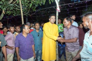 ধল নগর শ্রী শ্রী দুর্গা মন্দির পরিদর্শন ও শুভেচ্ছা বিনিময়-২৭-০৯-২০১৭