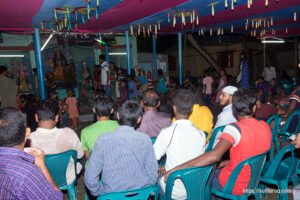 ধল নগর শ্রী শ্রী দুর্গা মন্দির পরিদর্শন ও শুভেচ্ছা বিনিময়-২৭-০৯-২০১৭