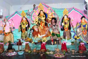 পান্টির পশ্চিম ভালুকা দাস পাড়া দুর্গা মন্দির পরিদর্শন ০৭ ০৯ ২০১৭ 12 ভালুকা গ্রাম - ১০ নং পান্টি ইউনিয়ন, কুমারখালী, কুষ্টিয়া