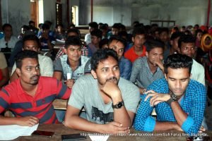 সুফি ফারুক এর পেশা পরামর্শ সভা, খোকসা কলেজ, খোকসা, কুষ্টিয়া (০১/১১/২০১৭)।