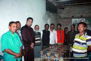 গোপগ্রাম বাজারে সুফি ফারুক ইবনে আবুবকর এর গণসংযোগ - ২২.১১.২০১৭