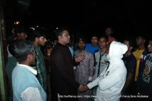 গোপগ্রাম বাজারে সুফি ফারুক ইবনে আবুবকর এর গণসংযোগ - ২২.১১.২০১৭