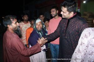 গোপগ্রাম বাজারে সুফি ফারুক ইবনে আবুবকর এর গণসংযোগ - ২২.১১.২০১৭