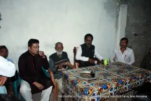 গোপগ্রাম বাজারে সুফি ফারুক ইবনে আবুবকর এর গণসংযোগ - ২২.১১.২০১৭