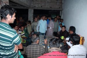 গোপগ্রাম বাজারে সুফি ফারুক ইবনে আবুবকর এর গণসংযোগ - ২২.১১.২০১৭