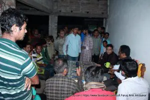 গোপগ্রাম বাজারে সুফি ফারুক ইবনে আবুবকর এর গণসংযোগ - ২২.১১.২০১৭