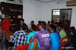 কুমারখালী বাজার ও শহরে সুফি ফারুক ইবনে আবুবকর এর গণসংযোগ - ১৮-১১-২০১৭