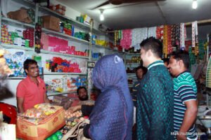 কুমারখালী বাজার ও শহরে সুফি ফারুক ইবনে আবুবকর এর গণসংযোগ - ১৮-১১-২০১৭