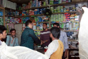 কুমারখালী বাজার ও শহরে সুফি ফারুক ইবনে আবুবকর এর গণসংযোগ - ১৮-১১-২০১৭