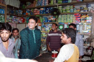 কুমারখালী বাজার ও শহরে সুফি ফারুক ইবনে আবুবকর এর গণসংযোগ - ১৮-১১-২০১৭