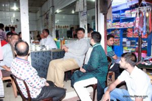 কুমারখালী বাজার ও শহরে সুফি ফারুক ইবনে আবুবকর এর গণসংযোগ - ১৮-১১-২০১৭