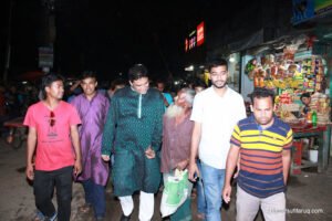 কুমারখালী বাজার ও শহরে সুফি ফারুক ইবনে আবুবকর এর গণসংযোগ - ১৮-১১-২০১৭