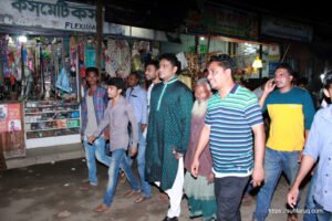 কুমারখালী বাজার ও শহরে সুফি ফারুক ইবনে আবুবকর এর গণসংযোগ - ১৮-১১-২০১৭