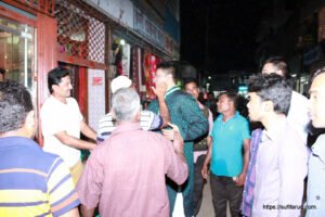 কুমারখালী বাজার ও শহরে সুফি ফারুক ইবনে আবুবকর এর গণসংযোগ - ১৮-১১-২০১৭