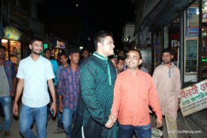 কুমারখালী বাজার ও শহরে সুফি ফারুক ইবনে আবুবকর এর গণসংযোগ - ১৮-১১-২০১৭